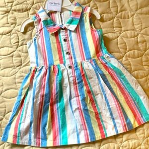 9 month Carter’s Striped Dress